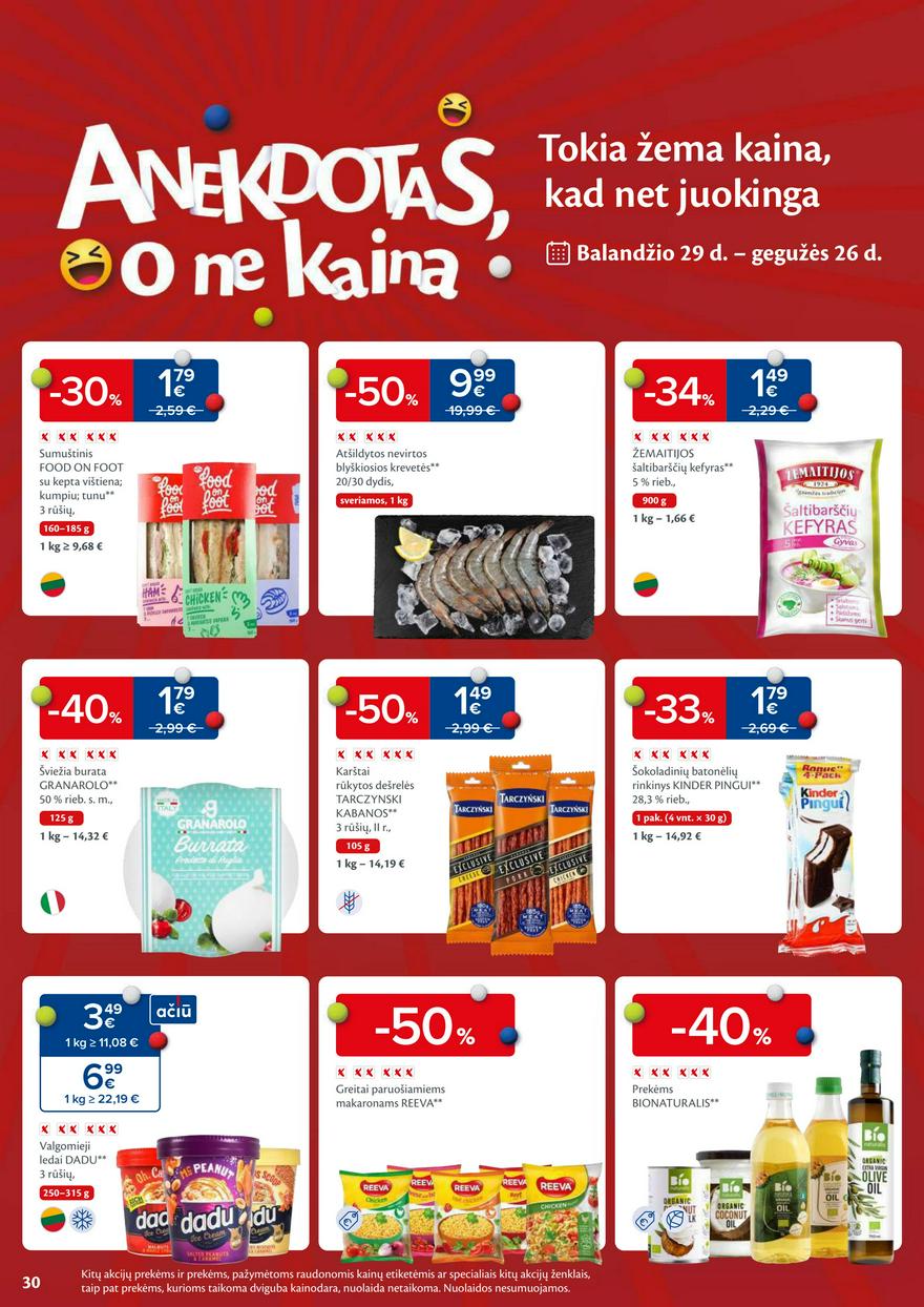 Maxima leidinys 20 akcijos nuo 
  2025-05-13 iki 
  2025-05-19 | Leidinukas.lt puslapis 30
