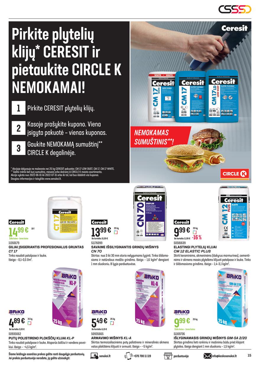 Senukai leidinys akcijos nuo 
  2022-06-15 iki 
  2022-06-28 | Leidinukas.lt puslapis 15