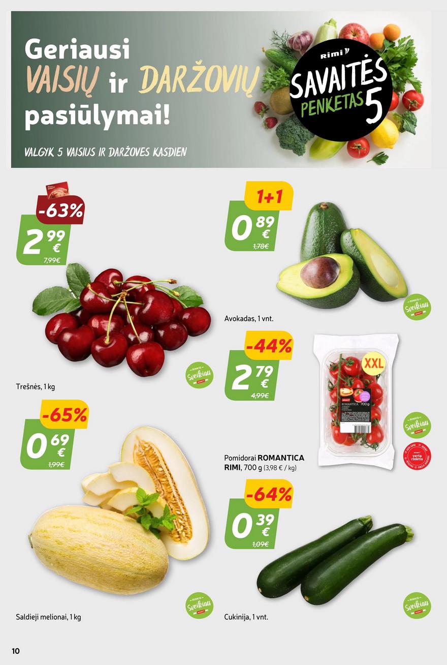 Rimi savaitinis leidinys akcijos nuo 
  2023-08-08 iki 
  2023-08-14 | Leidinukas.lt puslapis 10