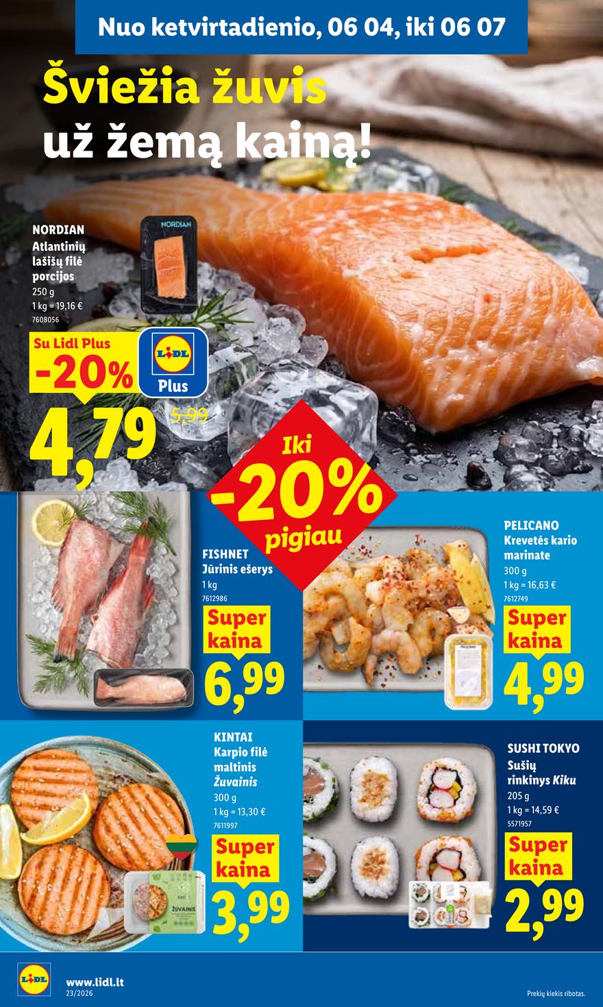 Lidl leidinys akcijos nuo 
  2026-06-01 iki 
  2026-06-07 | Leidinukas.lt puslapis 44