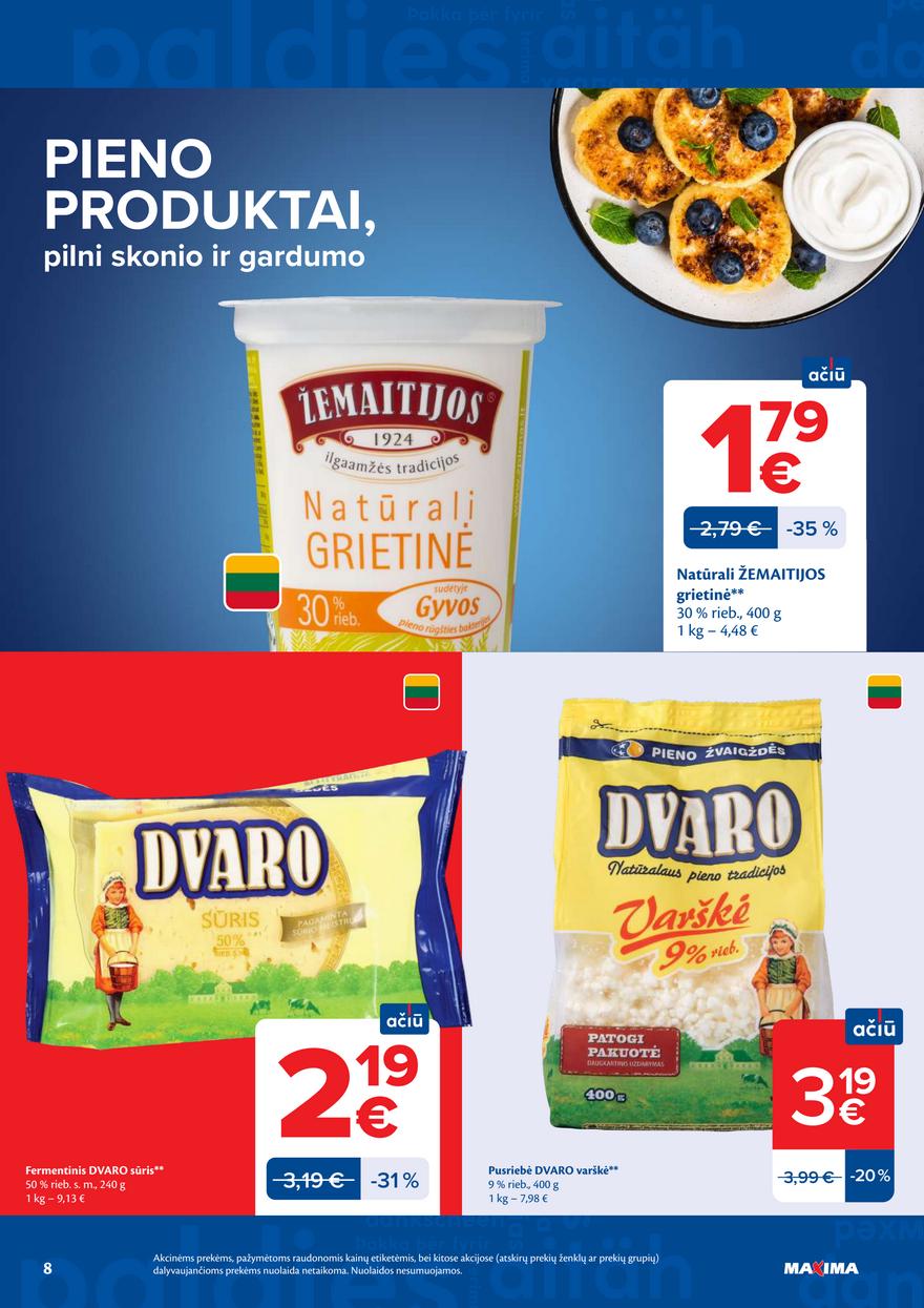 Maxima leidinys akcijos nuo 
  2026-07-21 iki 
  2026-07-27 | Leidinukas.lt puslapis 8