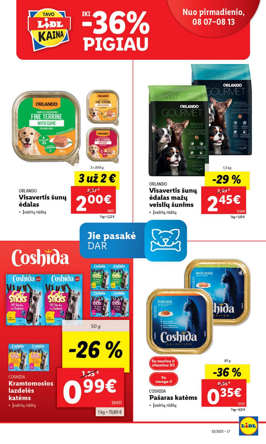 Lidl pasiūlymai akcijos nuo 
  2023-08-07 iki 
  2023-08-13 | Leidinukas.lt puslapis 56