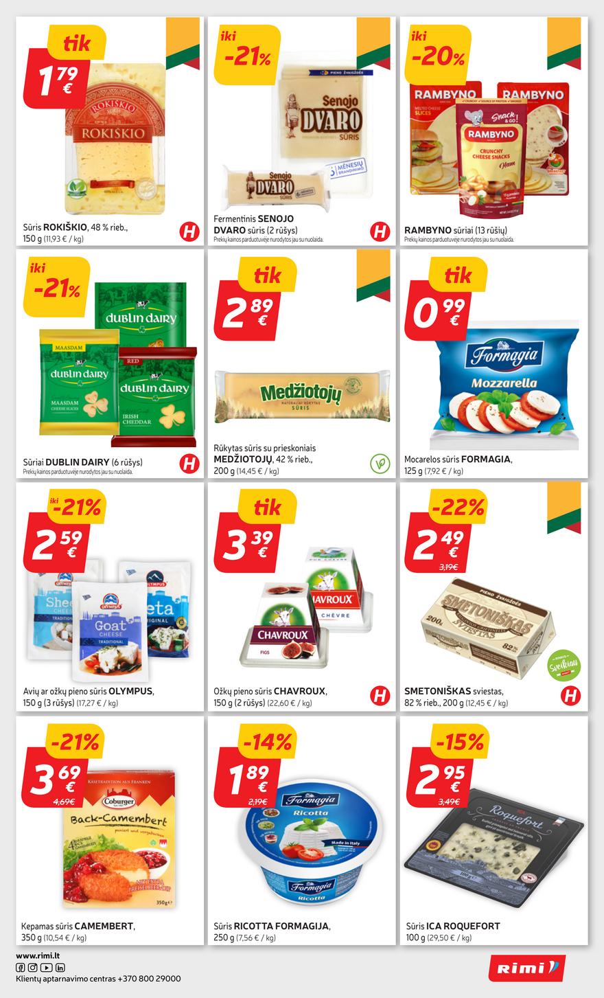 Rimi savaitinis leidinys 23 akcijos nuo 
  2025-06-03 iki 
  2025-06-09 | Leidinukas.lt puslapis 21
