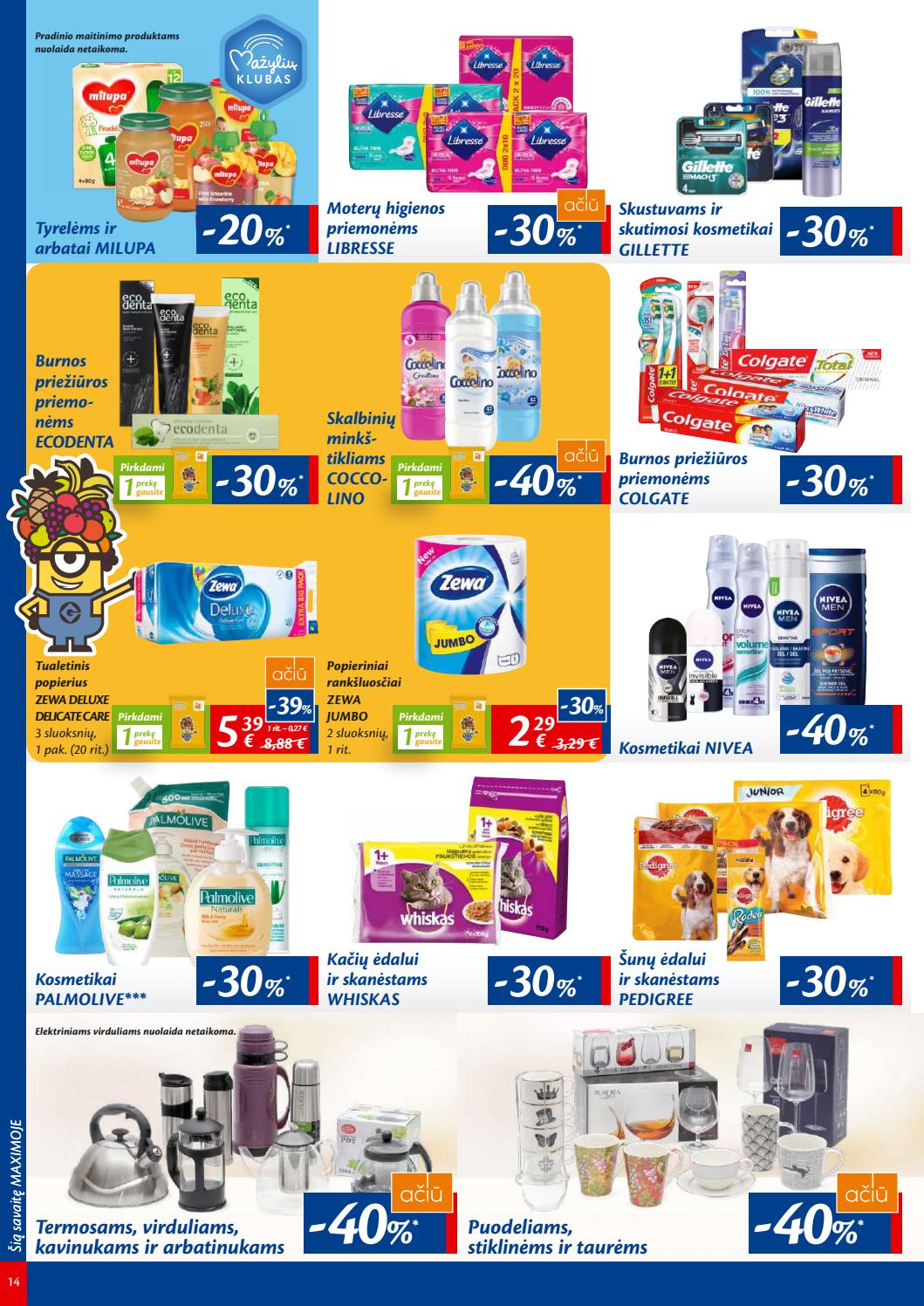 Maxima kaininis leidinys akcijos nuo 
  2019-09-24 iki 
  2019-09-30 | Leidinukas.lt puslapis 14