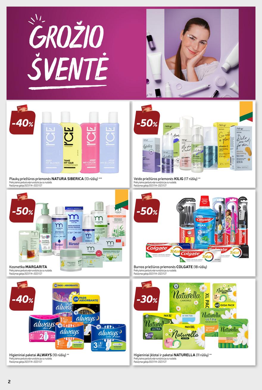 Rimi savaitinis leidinys akcijos nuo 
  2023-11-14 iki 
  2023-11-20 | Leidinukas.lt puslapis 2