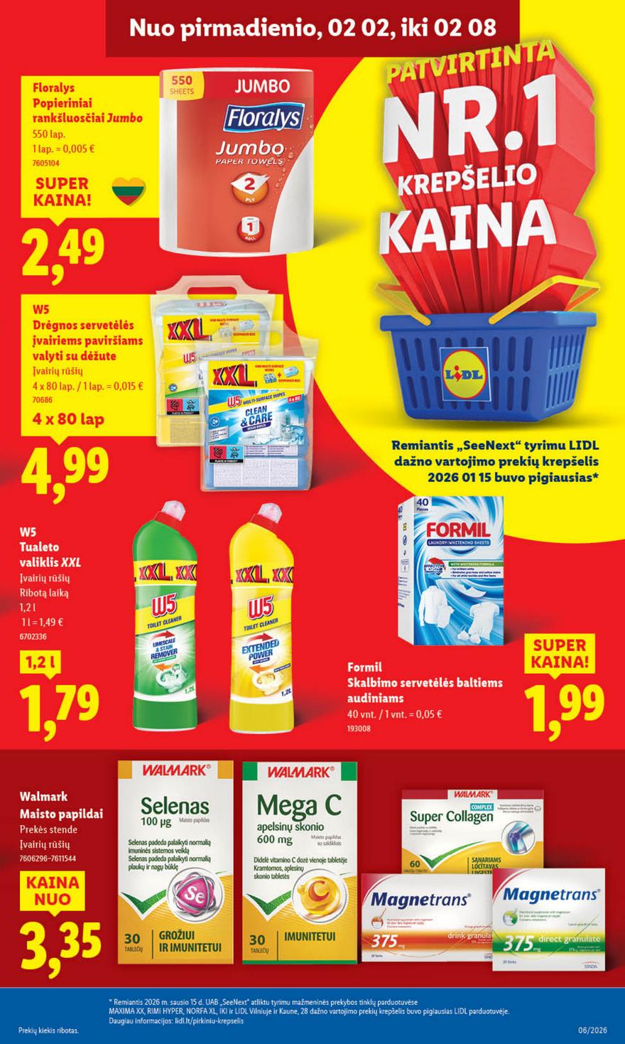 Lidl leidinys naujas akcijos nuo 
  2026-02-02 iki 
  2026-02-08 | Leidinukas.lt puslapis 19