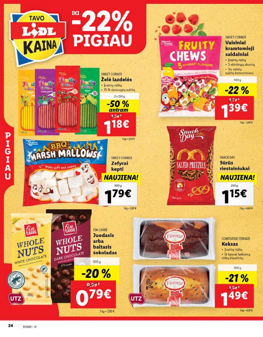 Ldil maisto leidinys akcijos nuo 
  2022-08-01 iki 
  2022-08-07 | Leidinukas.lt puslapis 24