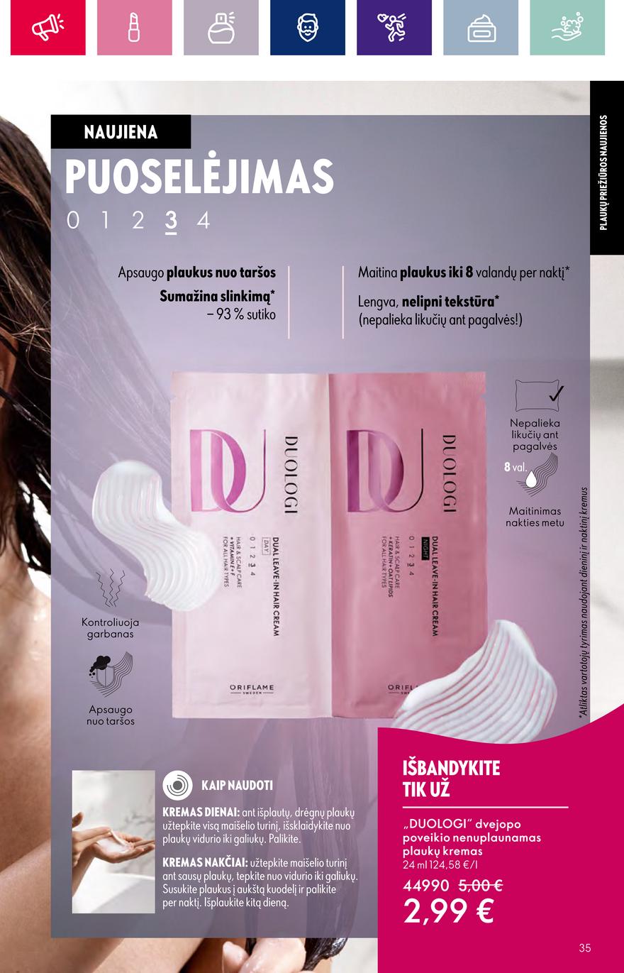 Oriflame katalogas akcijos nuo 
  2023-09-13 iki 
  2023-10-03 | Leidinukas.lt puslapis 35