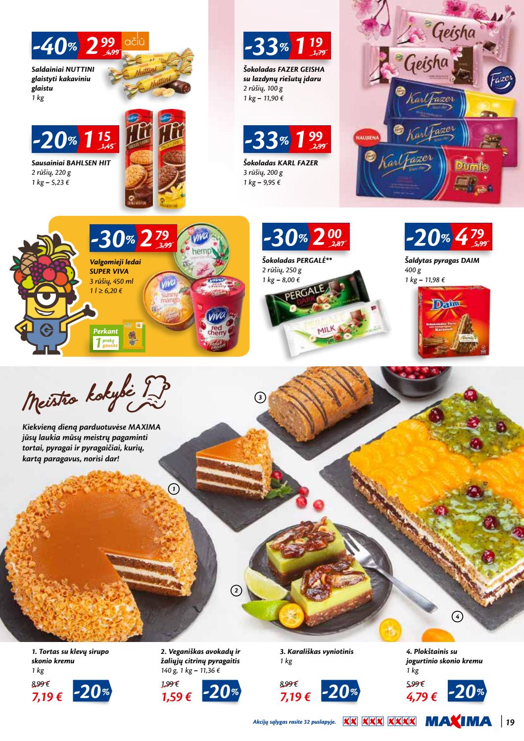 Maxima kaininis leidinys akcijos nuo 
  2019-10-10 iki 
  2019-10-23 | Leidinukas.lt puslapis 19