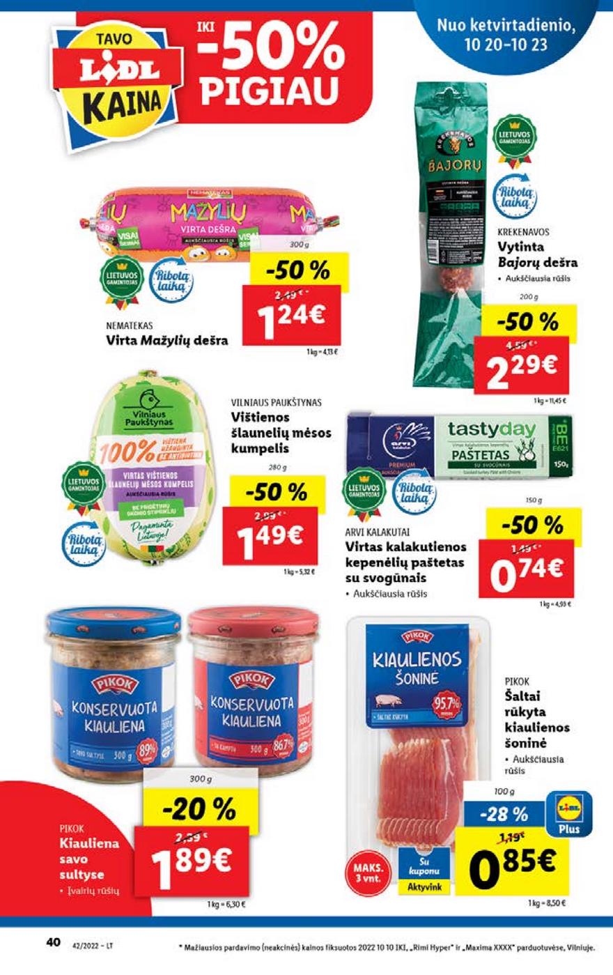 Ldil maisto leidinys akcijos nuo 
  2022-10-17 iki 
  2022-10-23 | Leidinukas.lt puslapis 40