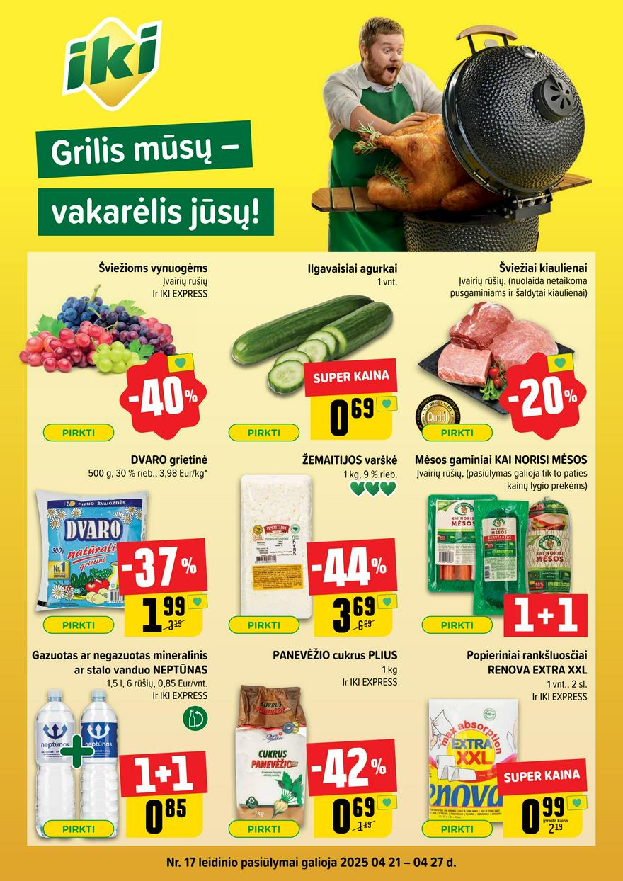Iki leidinys 17 akcijos nuo 
  2025-04-21 iki 
  2025-04-27 | Leidinukas.lt puslapis 1