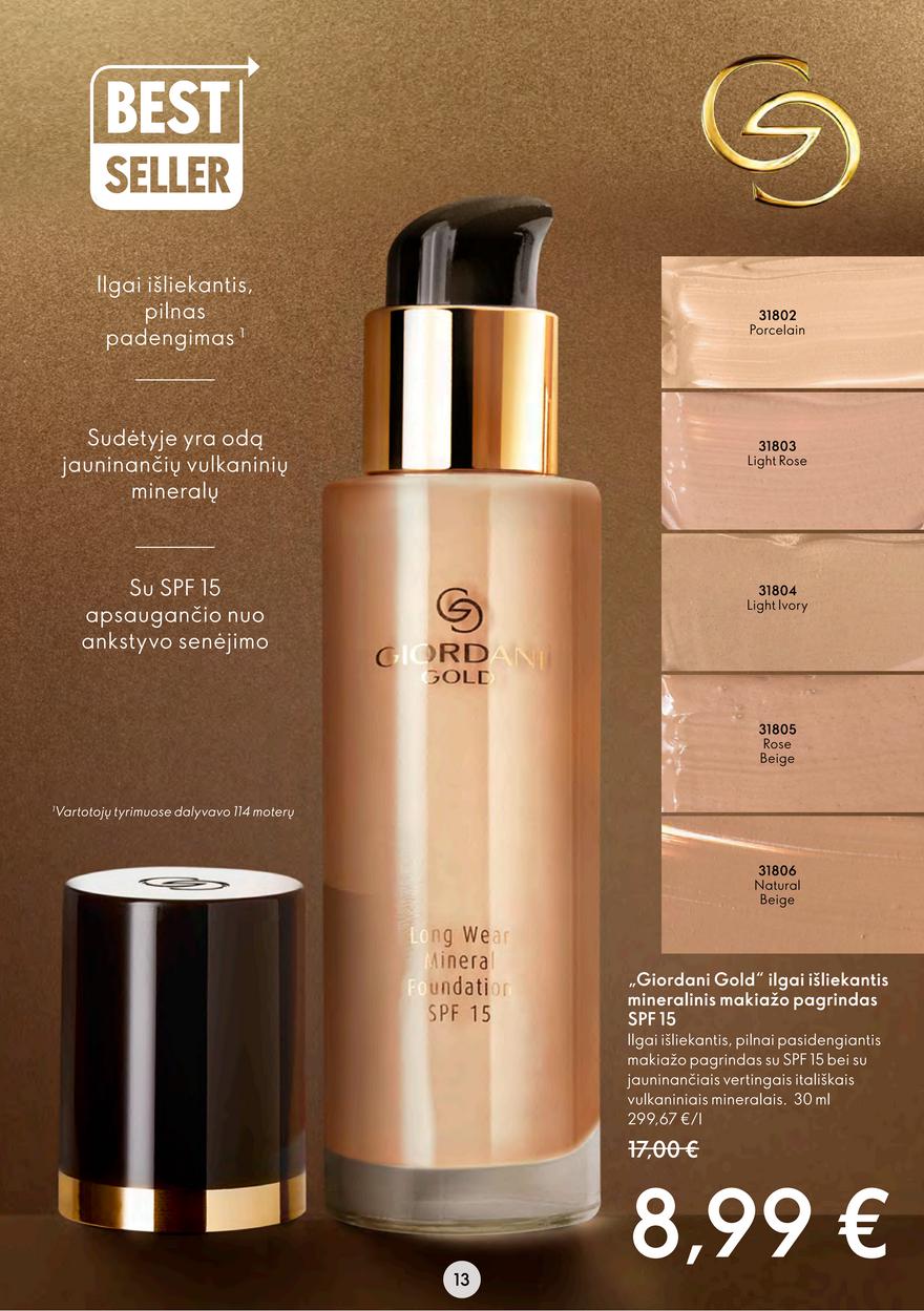 Oriflame katalogas akcijos nuo 
  2022-08-24 iki 
  2022-09-13 | Leidinukas.lt puslapis 13