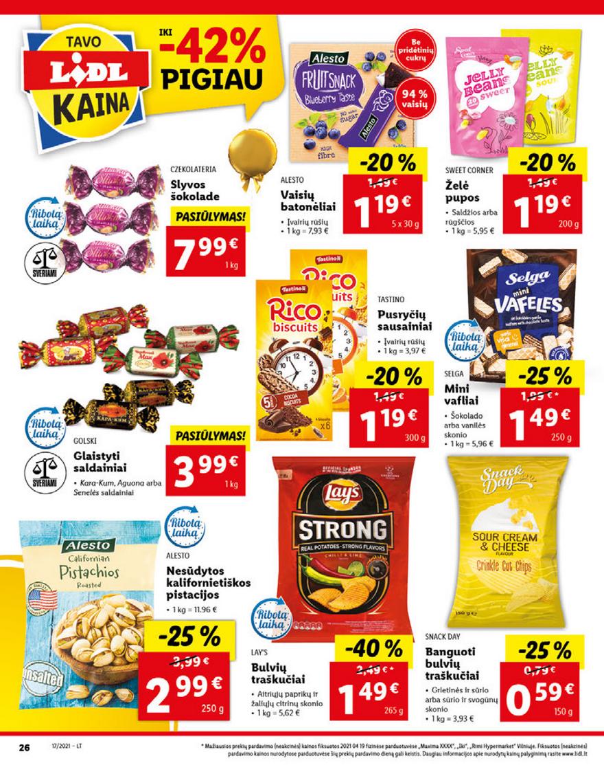 Lidl maisto prekių pasiūlymai akcijos nuo 
  2021-04-26 iki 
  2021-05-02 | Leidinukas.lt puslapis 26