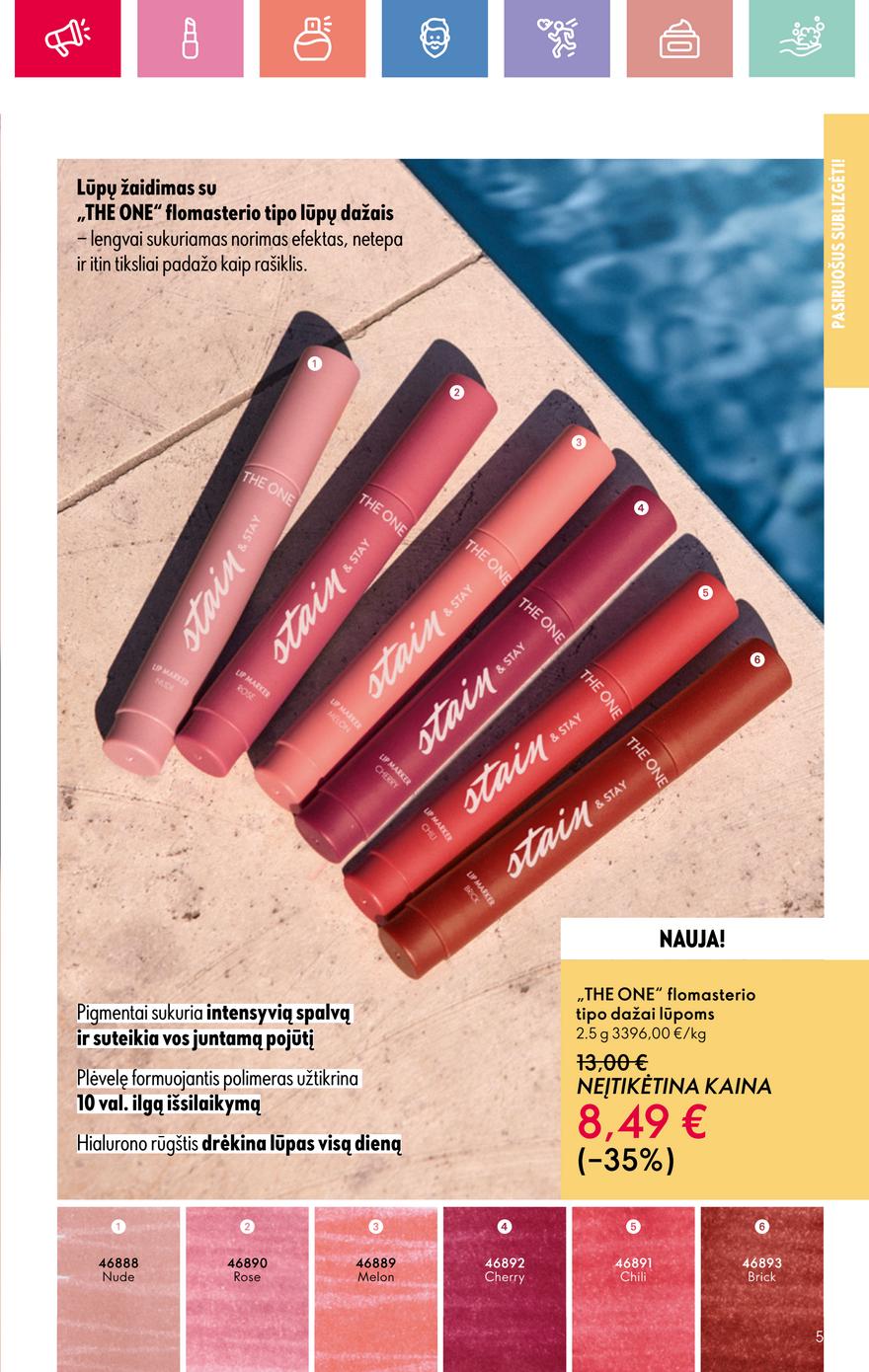 Oriflame katalogas akcijos nuo 
  2025-06-01 iki 
  2025-06-21 | Leidinukas.lt puslapis 5