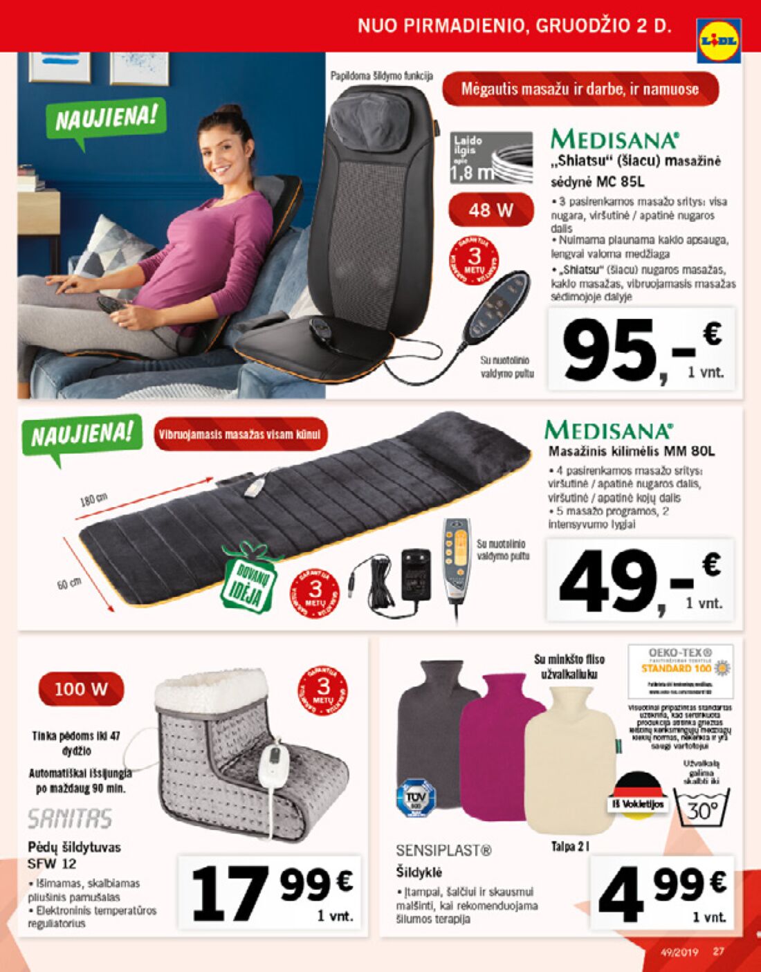 Lidl savaitinis leidinys akcijos nuo 
  2019-12-02 iki 
  2019-12-08 | Leidinukas.lt puslapis 27