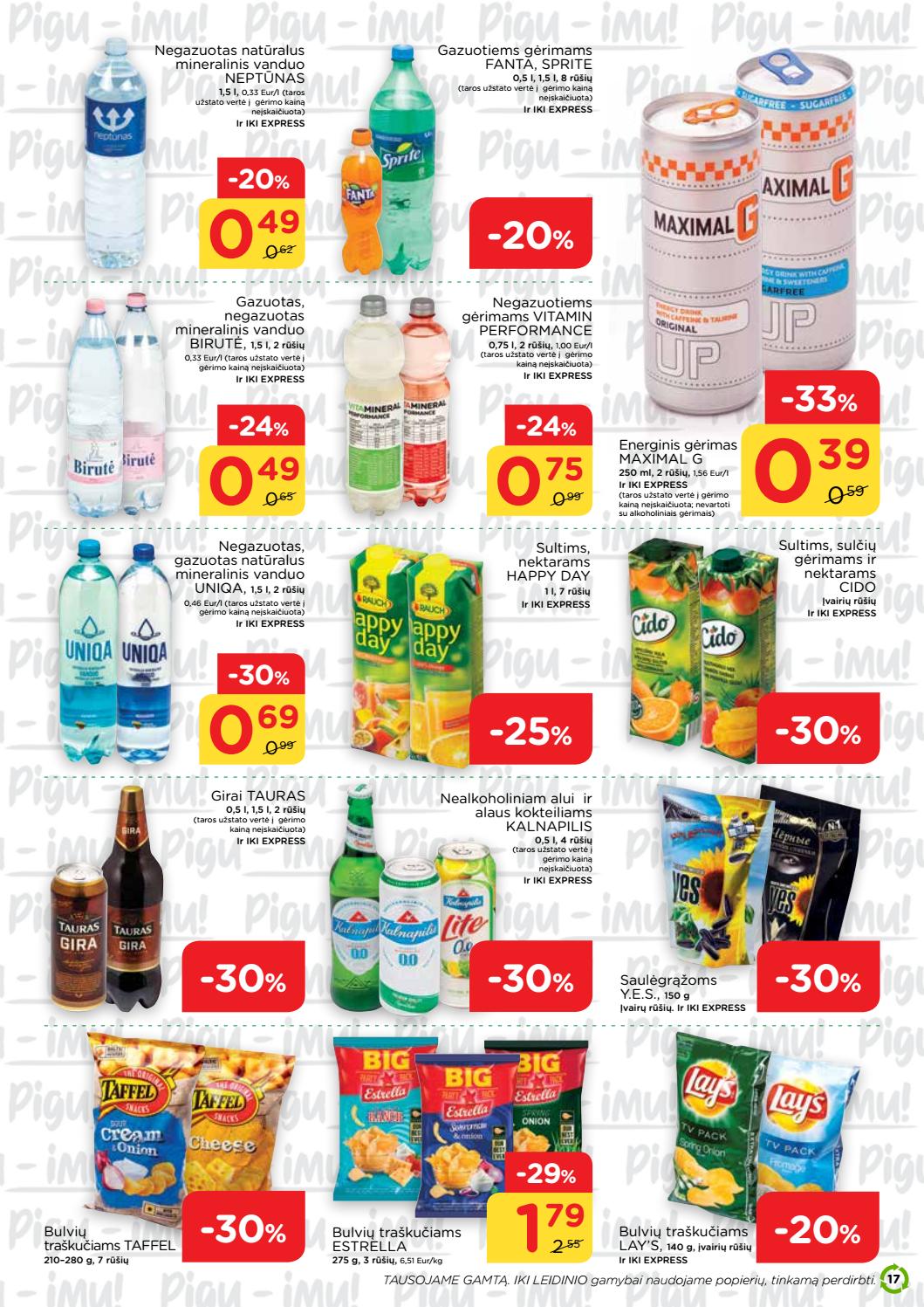 Iki savaitinis leidinys akcijos nuo 
  2019-07-08 iki 
  2019-07-14 | Leidinukas.lt puslapis 17