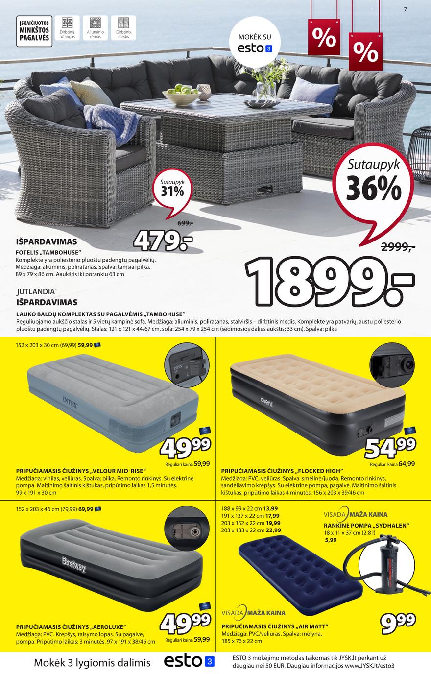Jysk leidinys akcijos nuo 
  2023-08-01 iki 
  2023-08-07 | Leidinukas.lt puslapis 8