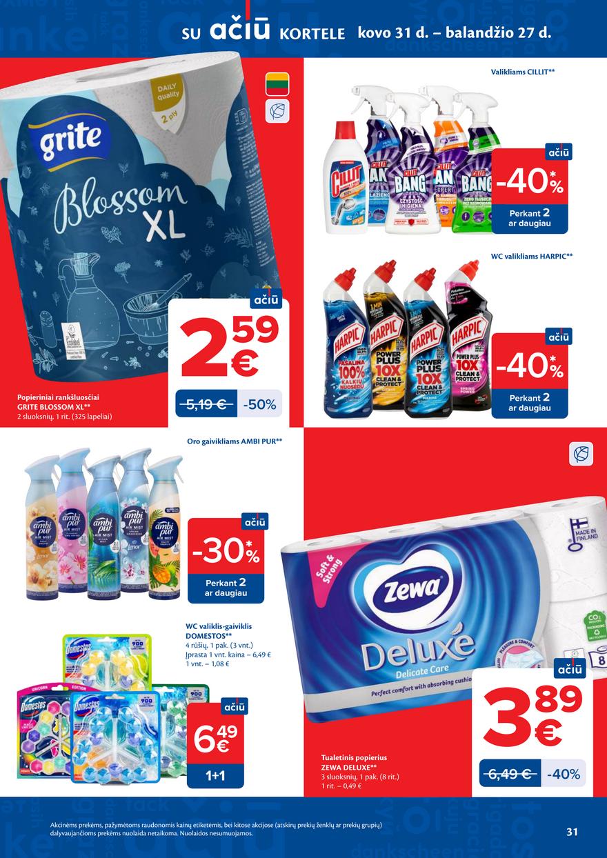 Maxima leidinys akcijos nuo 
  2026-04-14 iki 
  2026-04-20 | Leidinukas.lt puslapis 31