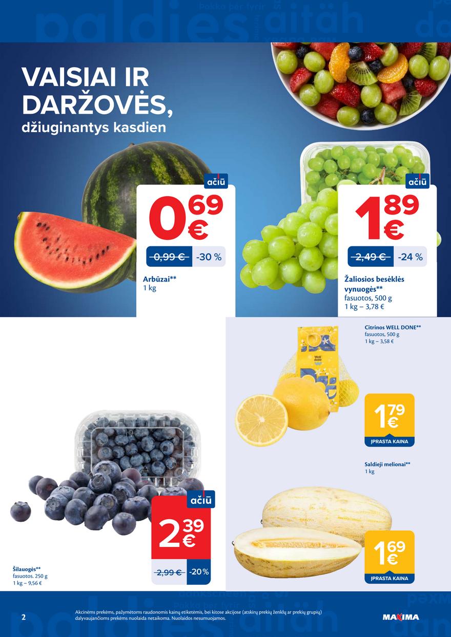 Maxima leidinukas akcijos nuo 
  2026-07-07 iki 
  2026-07-13 | Leidinukas.lt puslapis 2