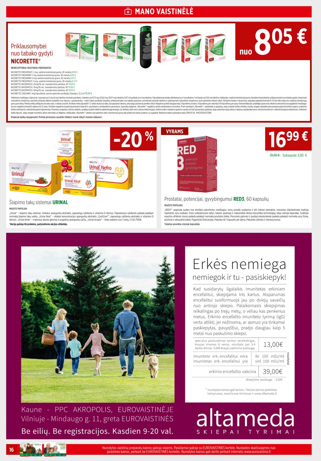 Euro vaistinė leidinys akcijos nuo 
  2020-05-01 iki 
  2020-05-31 | Leidinukas.lt puslapis 16
