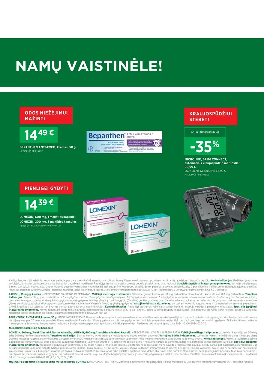 Euro vaistinė katalogas akcijos nuo 
  2025-05-01 iki 
  2025-05-31 | Leidinukas.lt puslapis 11