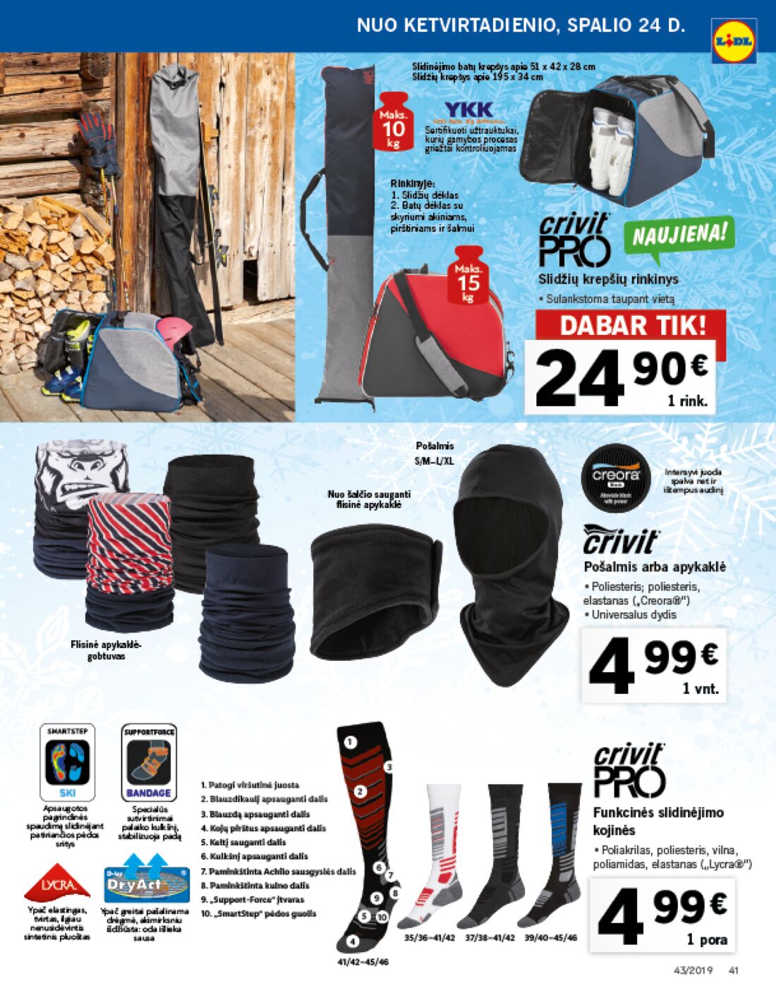 Lidl savaitinis leidinys akcijos nuo 
  2019-10-21 iki 
  2019-10-27 | Leidinukas.lt puslapis 41