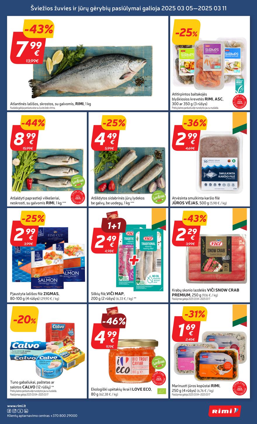 Rimi savaitinis leidinys 11 akcijos nuo 
  2025-03-04 iki 
  2025-04-11 | Leidinukas.lt puslapis 13
