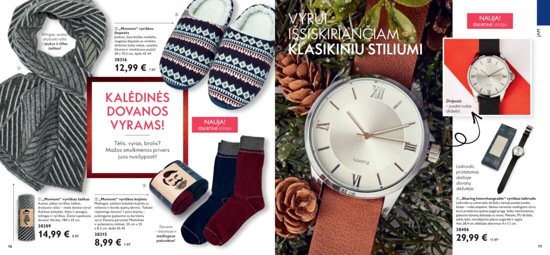 Oriflame katalogas akcijos nuo 
  2019-11-01 iki 
  2019-11-30 | Leidinukas.lt puslapis 39