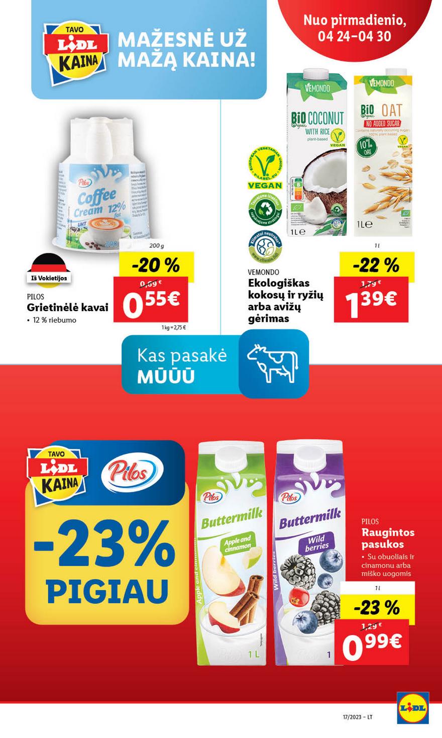 Lidl maisto prekių pasiūlymai akcijos nuo 
  2023-04-24 iki 
  2023-05-01 | Leidinukas.lt puslapis 41