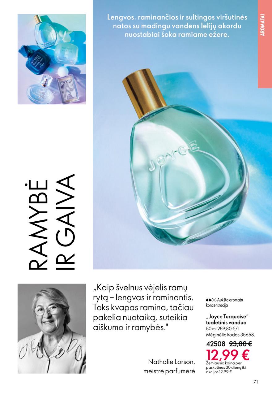 Oriflame katalogas akcijos nuo 
  2026-04-22 iki 
  2026-05-12 | Leidinukas.lt puslapis 71