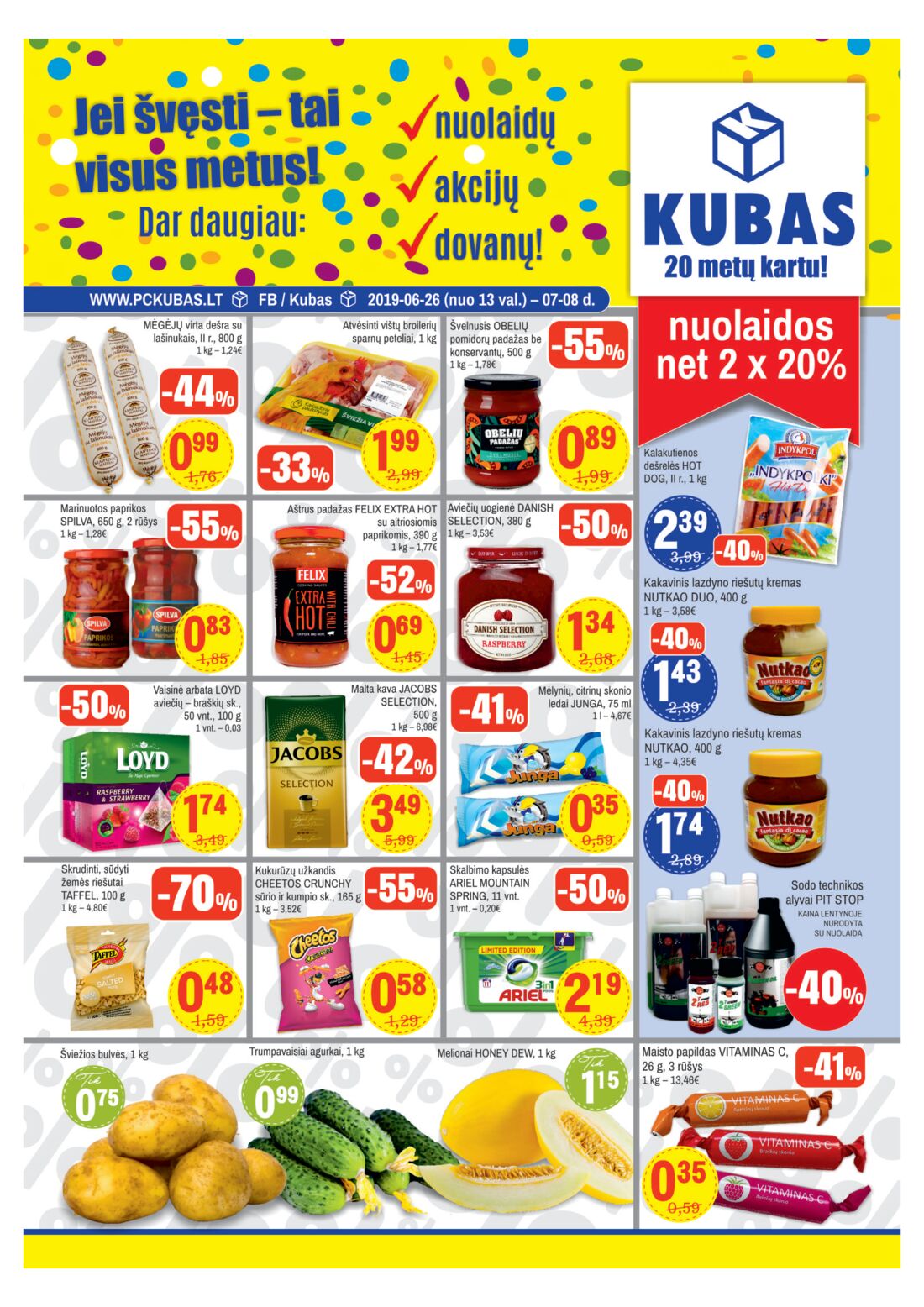 Kubas leidinys akcijos nuo 
  2019-06-26 iki 
  2019-07-08 | Leidinukas.lt puslapis 1