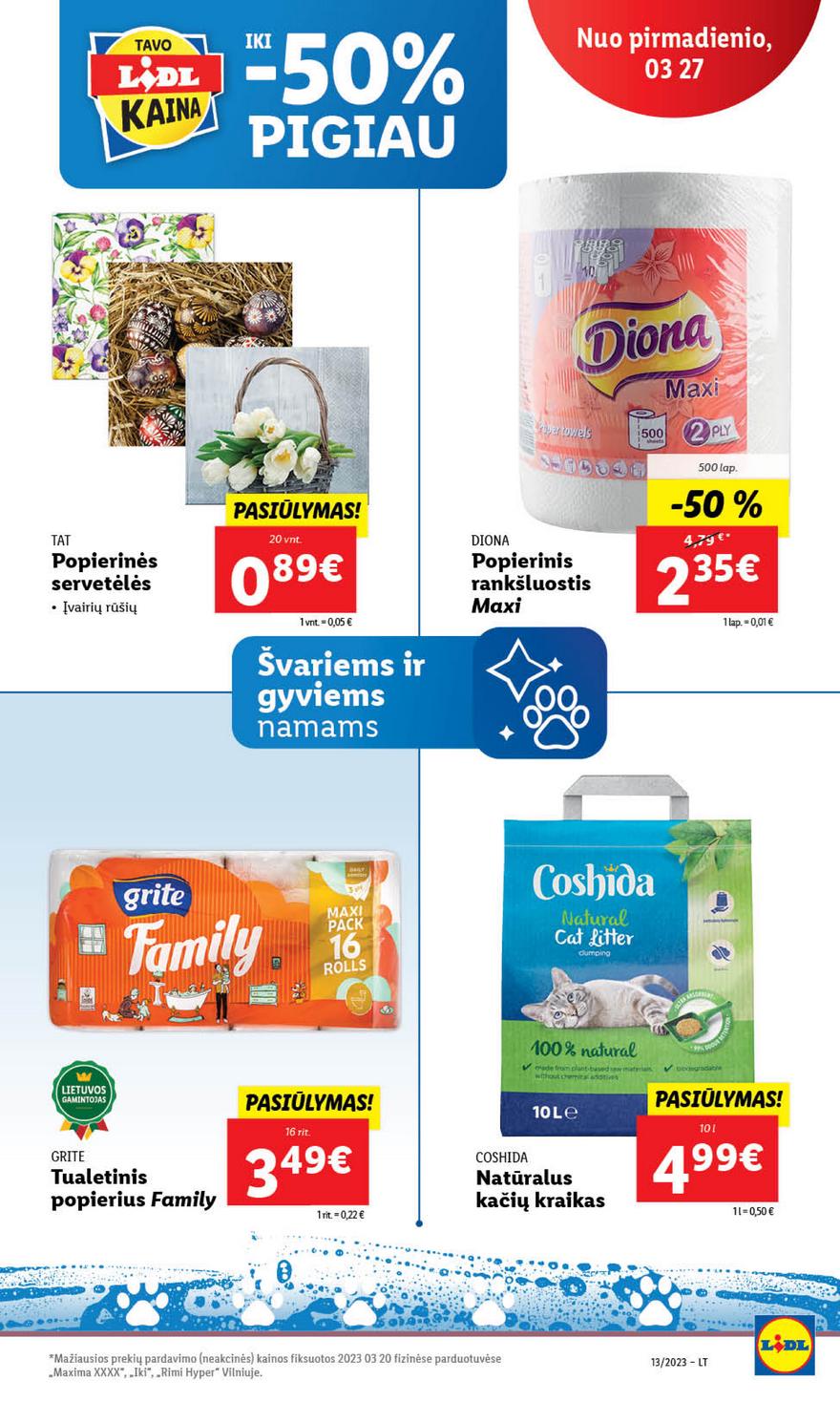 Lidl pasiūlymai akcijos nuo 
  2023-03-27 iki 
  2023-04-02 | Leidinukas.lt puslapis 61