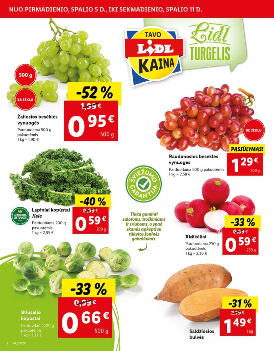 Lidl savaitinis leidinys akcijos nuo 
  2020-10-05 iki 
  2020-10-11 | Leidinukas.lt puslapis 2