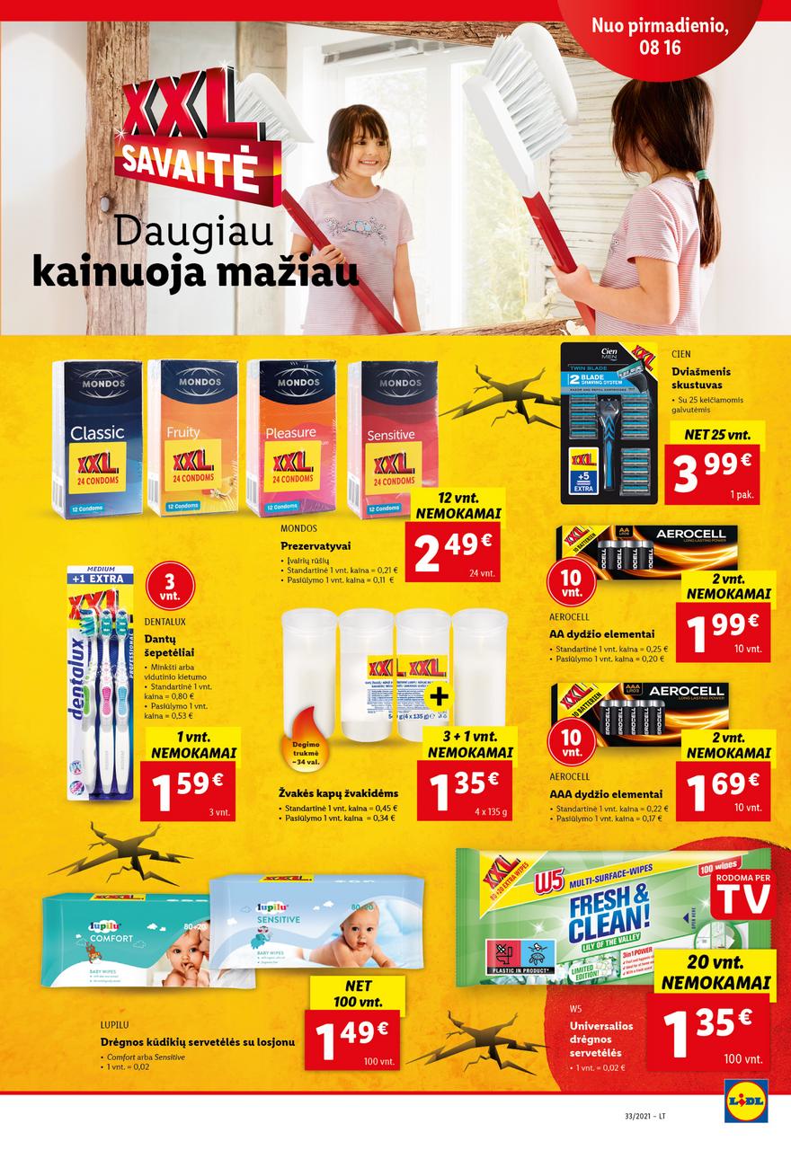 Lidl maisto prekių pasiūlymai akcijos nuo 
  2021-08-16 iki 
  2021-08-22 | Leidinukas.lt puslapis 9