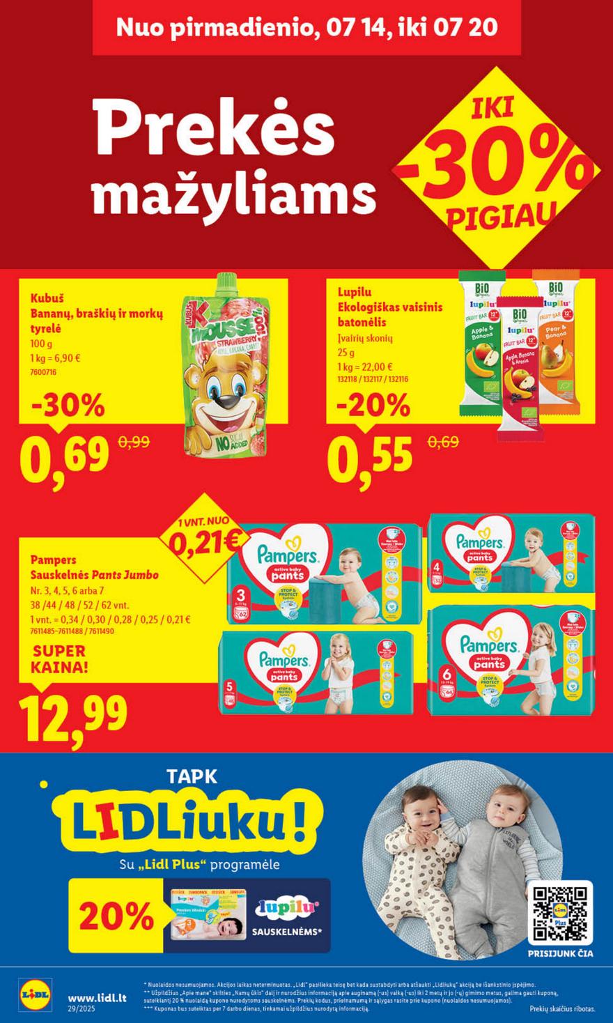 Lidl leidinys naujas akcijos nuo 
  2025-07-14 iki 
  2025-07-20 | Leidinukas.lt puslapis 40