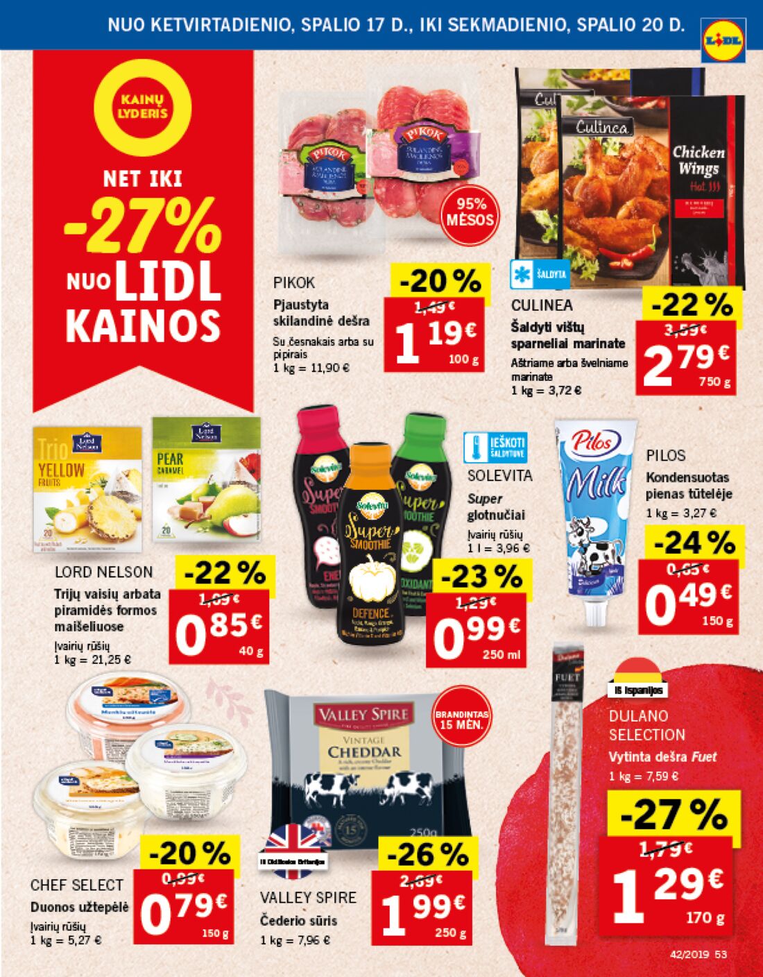 Lidl savaitinis leidinys akcijos nuo 
  2019-10-14 iki 
  2019-10-20 | Leidinukas.lt puslapis 53