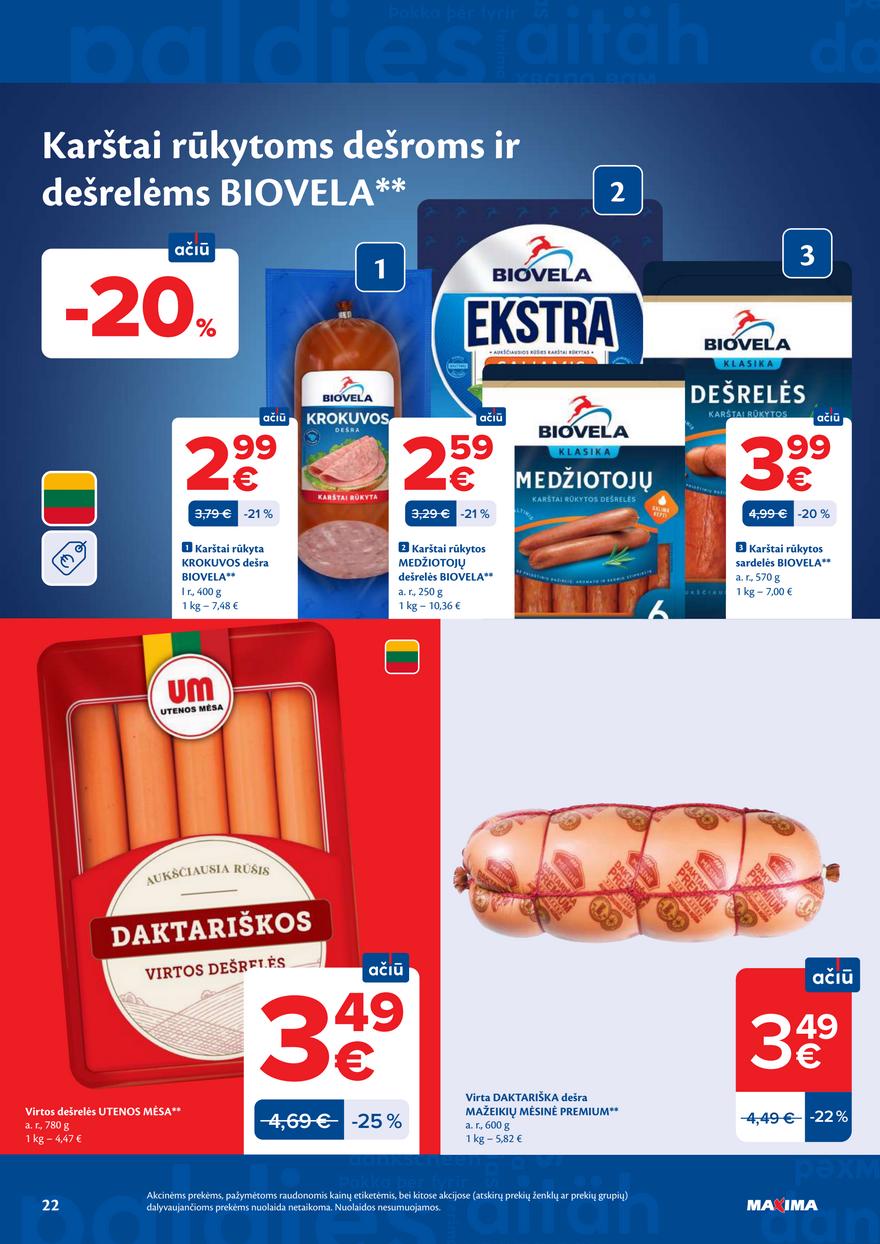 Maxima leidinys akcijos nuo 
  2026-06-09 iki 
  2026-06-15 | Leidinukas.lt puslapis 22
