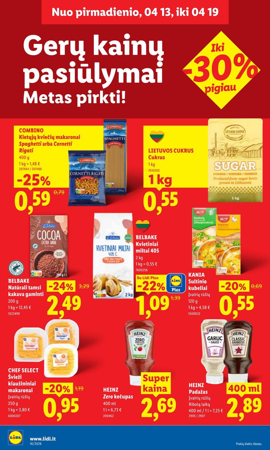 Lidl leidinys akcijos nuo 
  2026-04-13 iki 
  2026-04-19 | Leidinukas.lt puslapis 16