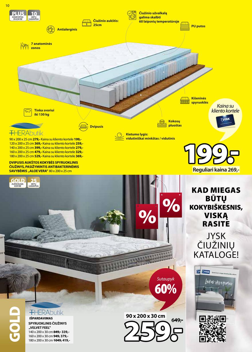 Jysk leidinys akcijos nuo 
  2021-07-06 iki 
  2021-07-19 | Leidinukas.lt puslapis 10
