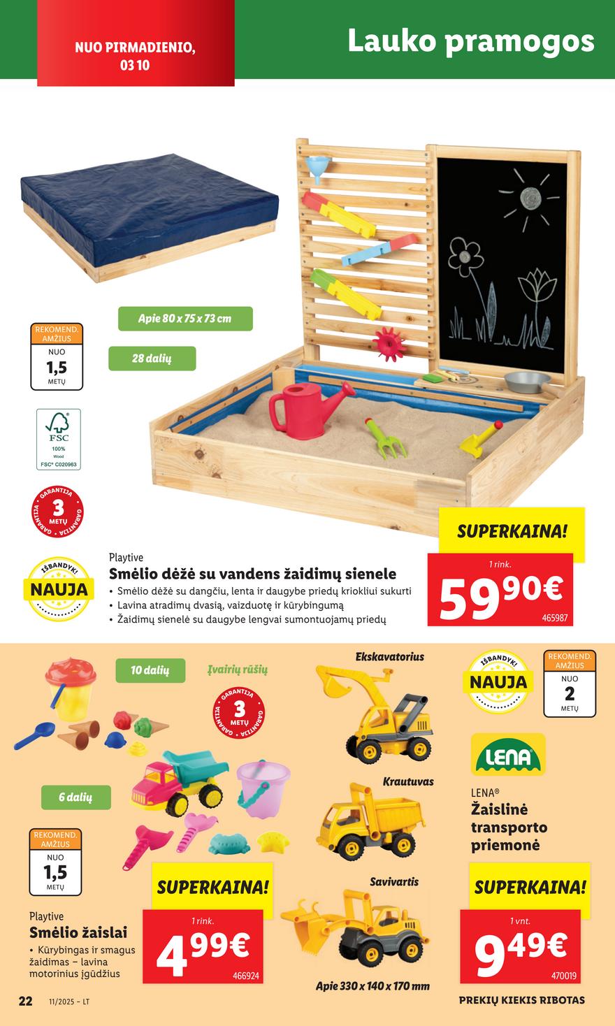 Lidl ne maisto leidinys akcijos nuo 
  2025-03-10 iki 
  2025-03-16 | Leidinukas.lt puslapis 22