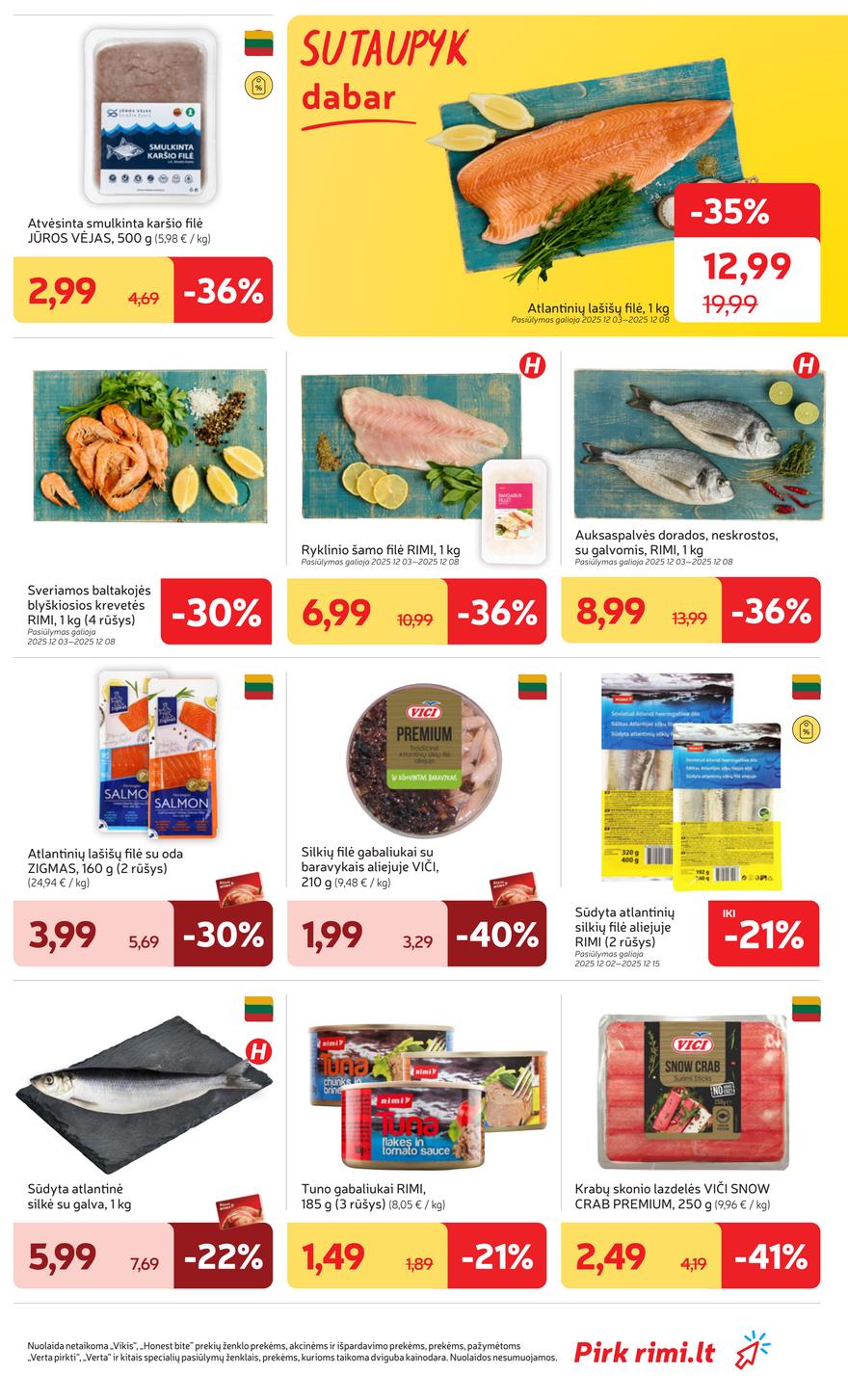 Rimi savaitinis leidinys 49 akcijos nuo 
  2025-12-02 iki 
  2025-12-08 | Leidinukas.lt puslapis 9