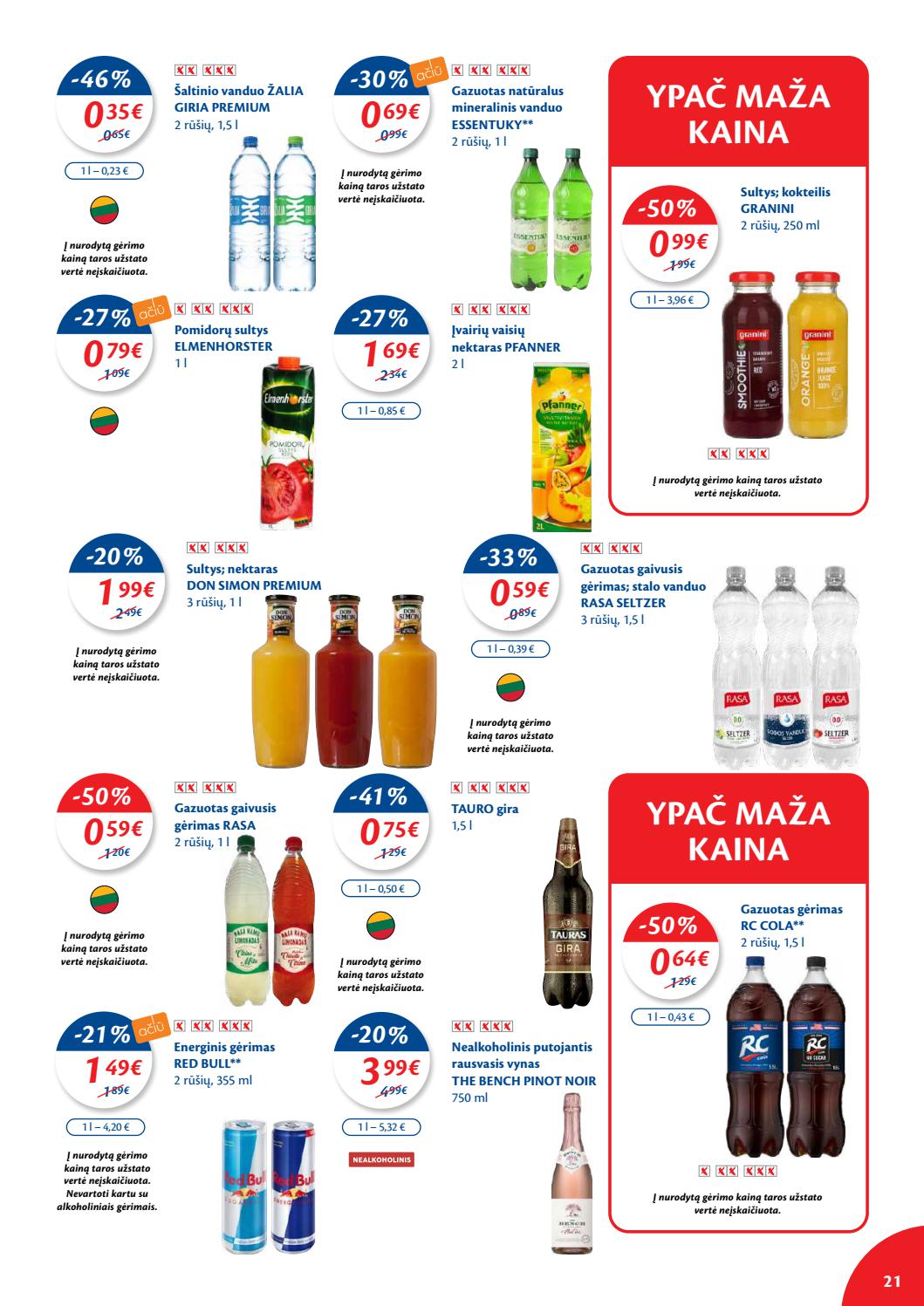 Maxima kaininis leidinys akcijos nuo 
  2021-07-06 iki 
  2021-07-12 | Leidinukas.lt puslapis 21