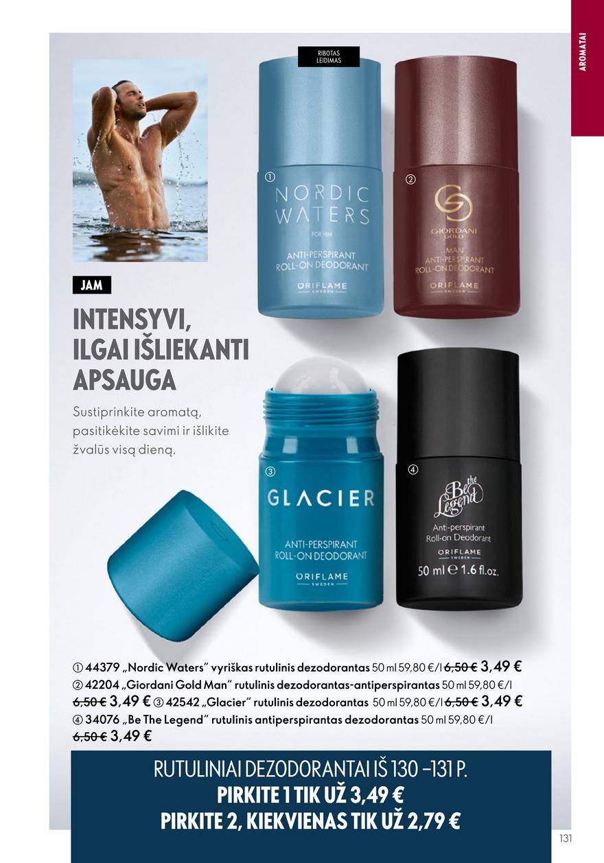 Oriflame leidinys akcijos nuo 
  2023-05-17 iki 
  2023-06-06 | Leidinukas.lt puslapis 131
