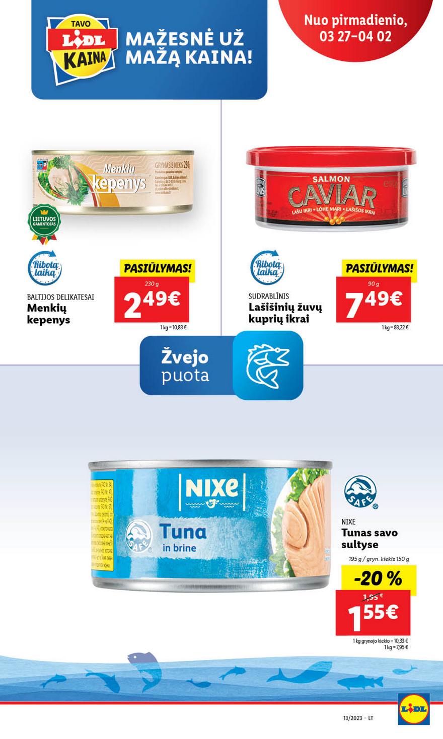 Lidl pasiūlymai akcijos nuo 
  2023-03-27 iki 
  2023-04-02 | Leidinukas.lt puslapis 50