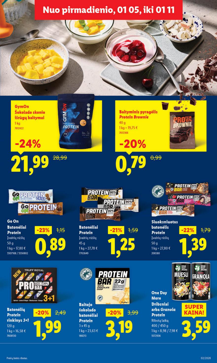 Lidl leidinys akcijos nuo 
  2026-01-05 iki 
  2026-01-11 | Leidinukas.lt puslapis 15