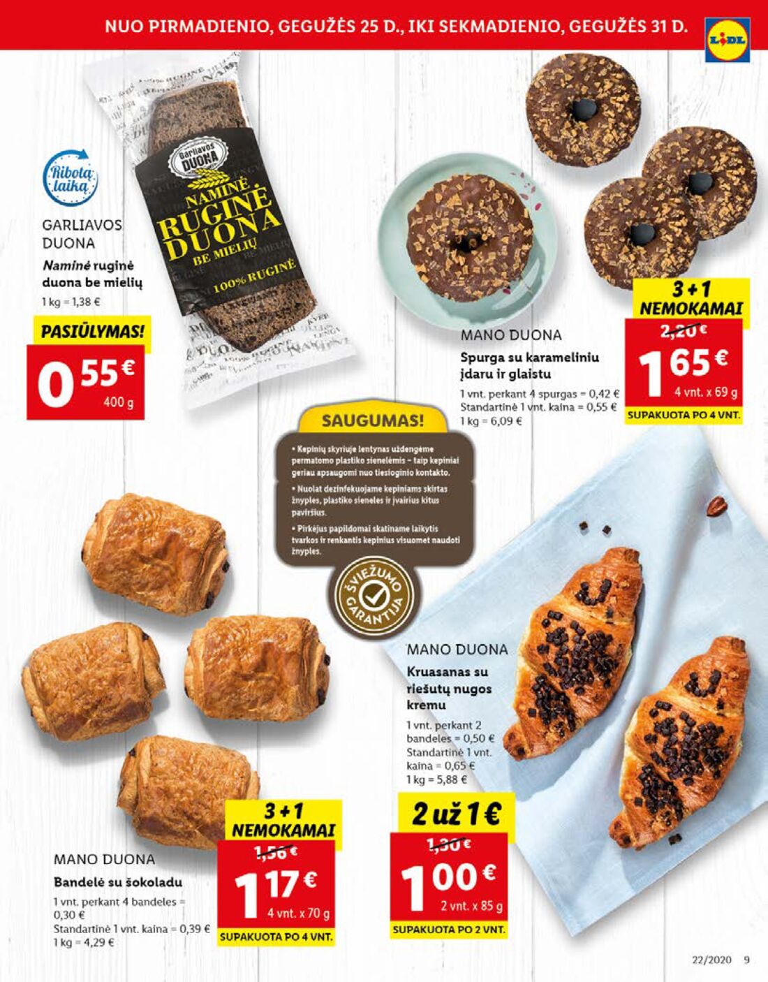 Lidl savaitinis leidinys akcijos nuo 
  2020-05-25 iki 
  2020-05-31 | Leidinukas.lt puslapis 9