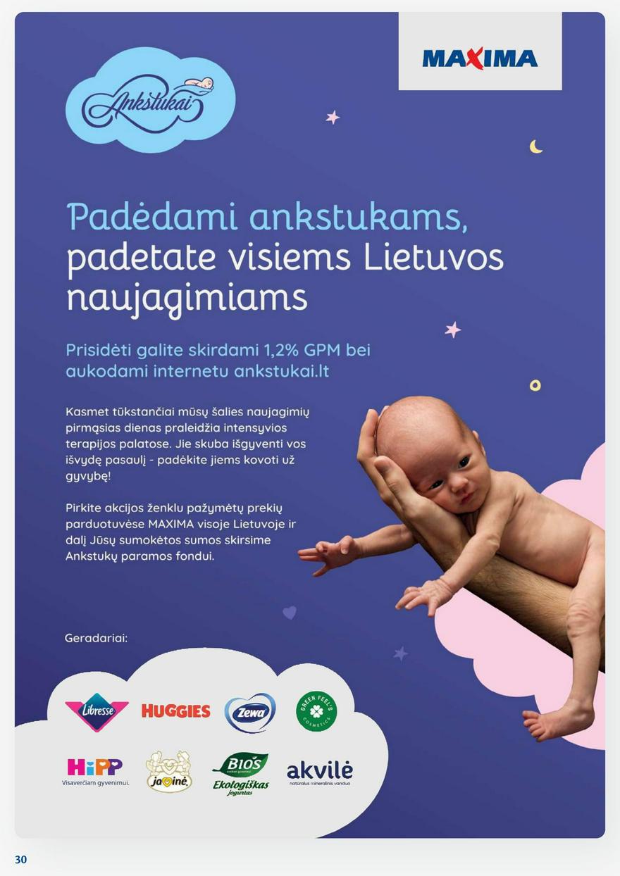 Maxima savaitinis leidinys 12 akcijos nuo
2025-03-18 iki
2025-03-24 | Leidinukas.lt puslapis 30