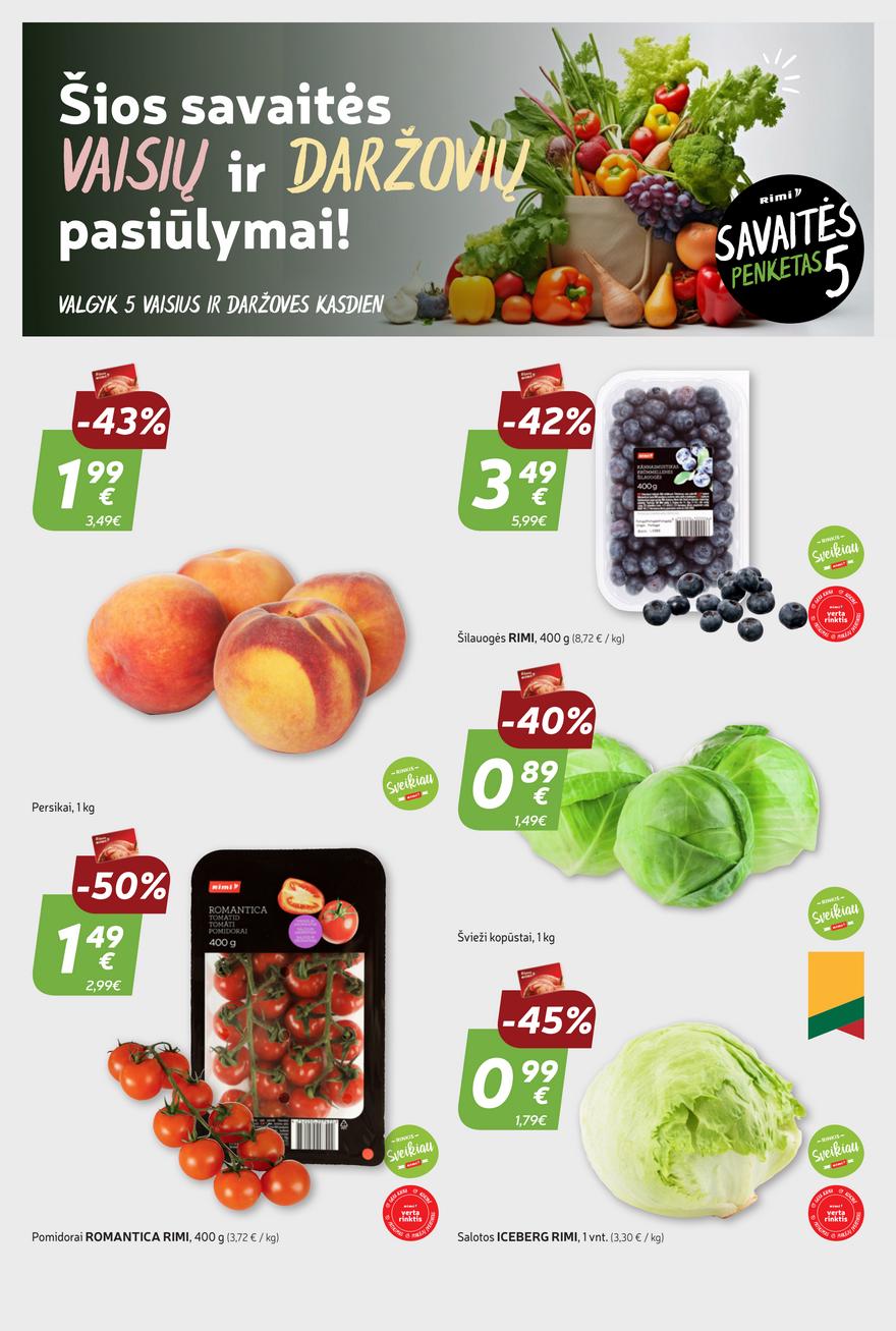 Rimi savaitinis leidinys akcijos nuo 
  2024-06-25 iki 
  2024-07-01 | Leidinukas.lt puslapis 11