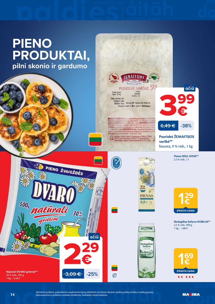 Maxima leidinys akcijos nuo 
  2026-04-28 iki 
  2026-05-04 | Leidinukas.lt puslapis 14
