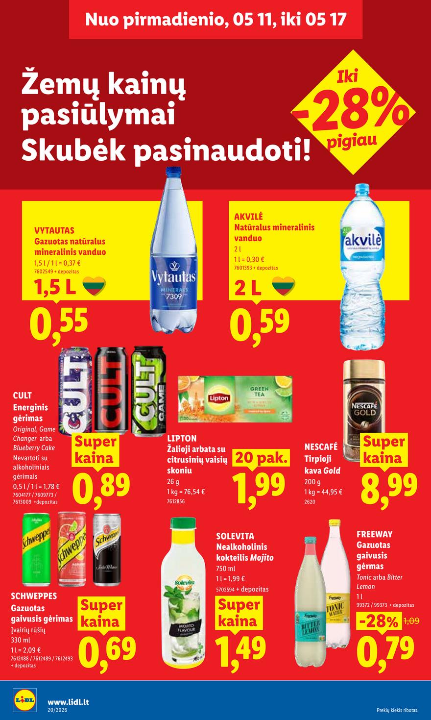 Lidl leidinys akcijos nuo 
  2026-05-11 iki 
  2026-05-17 | Leidinukas.lt puslapis 16